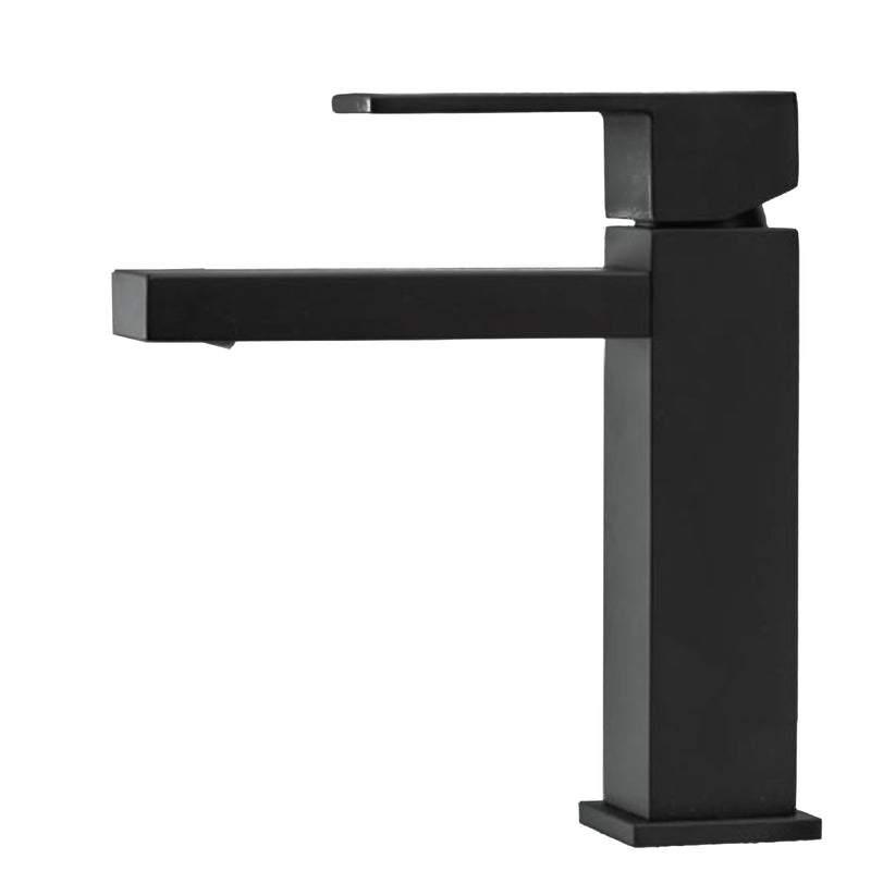 Miscelatore lavabo in ottone verniciato nero opaco senza scarico Perla Nera by CeramicStore | Lo specialista del tuo bagno