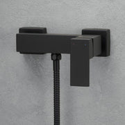 Miscelatore doccia da esterno in ottone verniciato nero opaco Perla Nera by CeramicStore | Lo specialista del tuo bagno