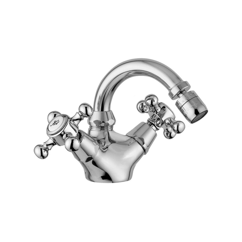 Monoforo bidet con canna orientabile e scarico automatico Paffoni serie Viola - Cromato by CeramicStore | Lo specialista del tuo bagno