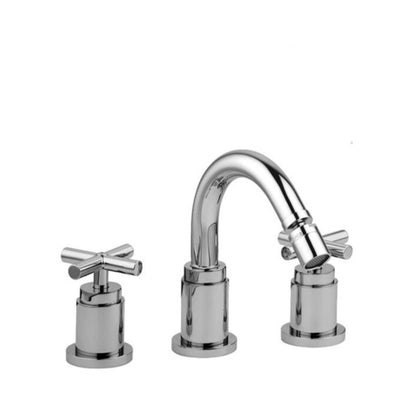 Batteria bidet 3 fori con scarico automatico serie Quattro modello QTV118CR cromo Paffoni by CeramicStore | Lo specialista del tuo bagno