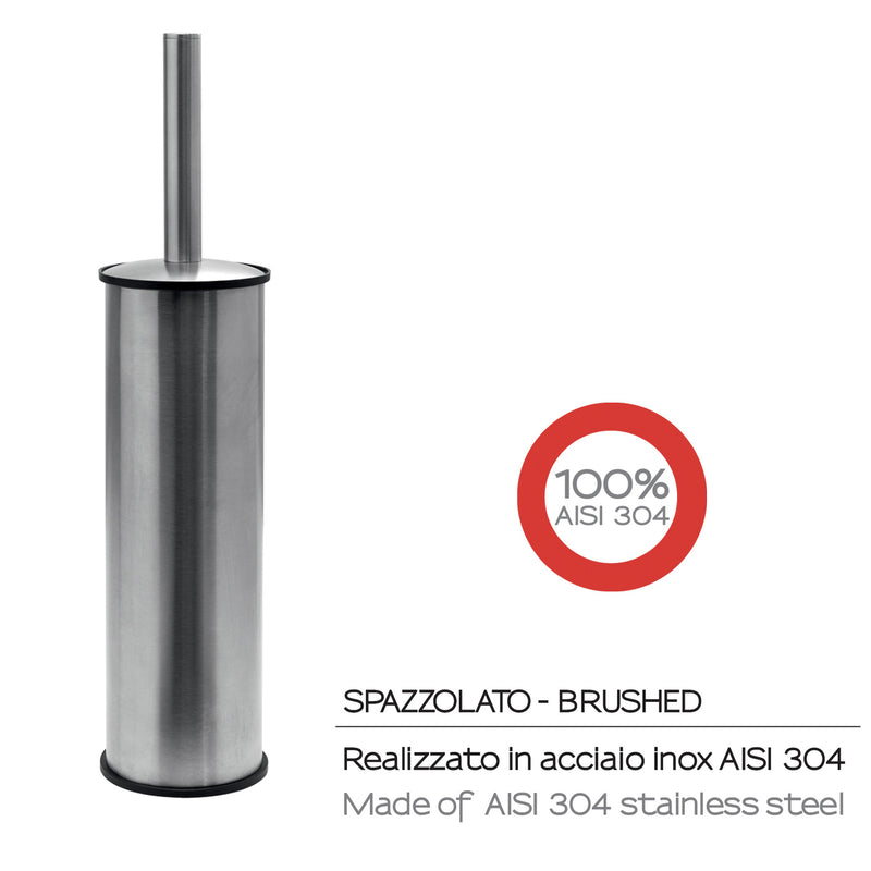 Scopino da appoggio in Acciaio Inox AISI 304 Gedy serie Project - Spazzolato by CeramicStore | Lo specialista del tuo bagno