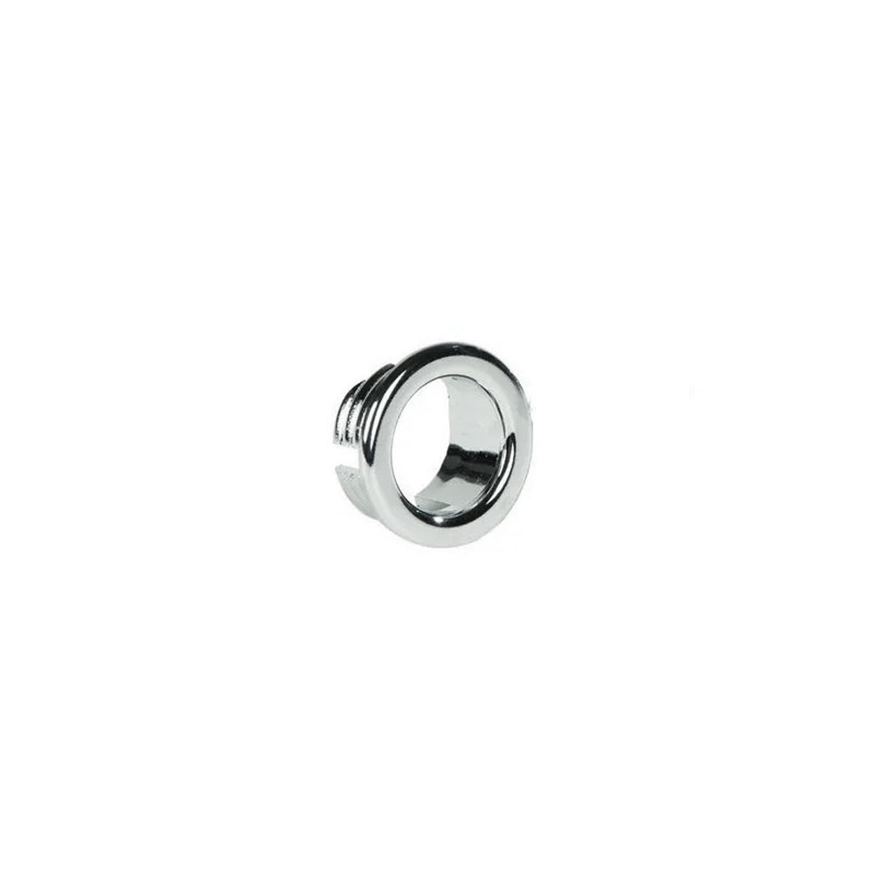 Ghiera per troppo pieno in Abs cromato mm 24 by CeramicStore | Lo specialista del tuo bagno