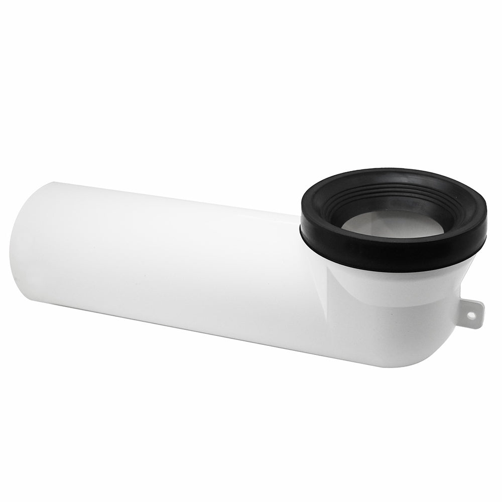 Curva a 90° corta con fissaggio per scarico traslato by CeramicStore | Lo specialista del tuo bagno