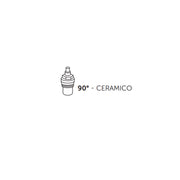 Miscelatore lavello a parete in ottone cromato serie Sirio Keller Taps by CeramicStore | Lo specialista del tuo bagno