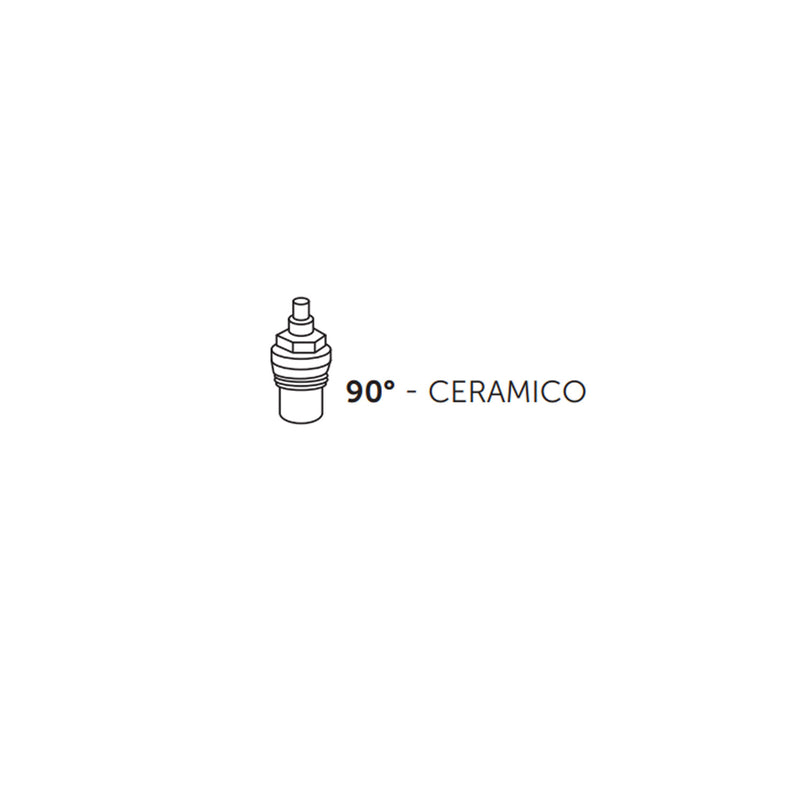 Miscelatore lavello a parete in ottone cromato serie Sirio Keller Taps by CeramicStore | Lo specialista del tuo bagno
