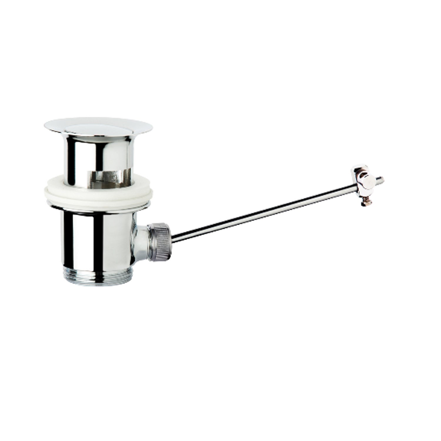Piletta a leva salterello in ottone cromato 1"1/4 x 63 by CeramicStore | Lo specialista del tuo bagno