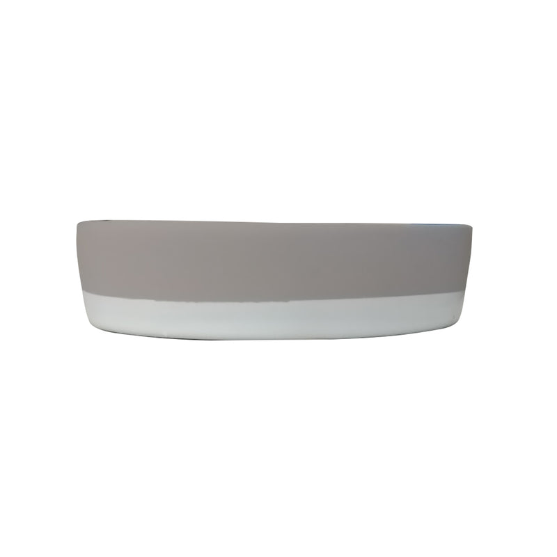 Portasapone in ceramica Gedy serie New Mizar - Tortora chiaro