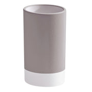 Portaspazzolini in ceramica Gedy serie New Mizar - Tortora