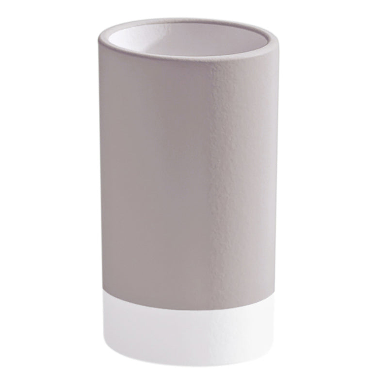 Portaspazzolini in ceramica Gedy serie New Mizar - Tortora Chiaro