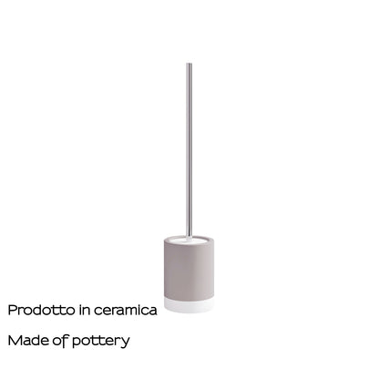Scopino in ceramica Gedy serie New Mizar - Tortora Chiaro by CeramicStore | Lo specialista del tuo bagno