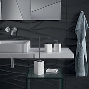 Portasapone in ceramica Gedy modello New Martina - Bianco