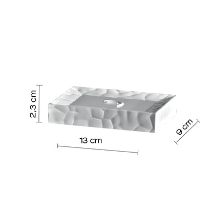 Portasapone in ceramica Gedy modello New Martina - Bianco