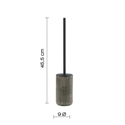 Scopino in ceramica Gedy serie Naomi - Nero by CeramicStore | Lo specialista del tuo bagno