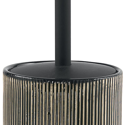 Scopino in ceramica Gedy serie Naomi - Nero by CeramicStore | Lo specialista del tuo bagno