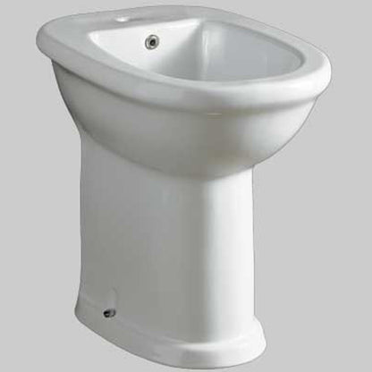 Bidet disabili e terza età chiuso ceramica bianca serie comfort Alice Ceramica