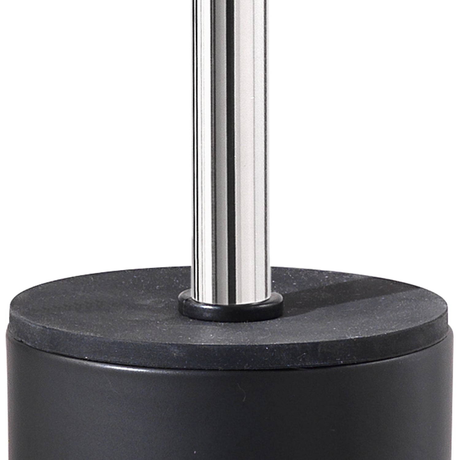 Scopino in ceramica e sughero Gedy serie Ilary - Nero by CeramicStore | Lo specialista del tuo bagno