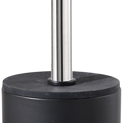 Scopino in ceramica e sughero Gedy serie Ilary - Nero by CeramicStore | Lo specialista del tuo bagno