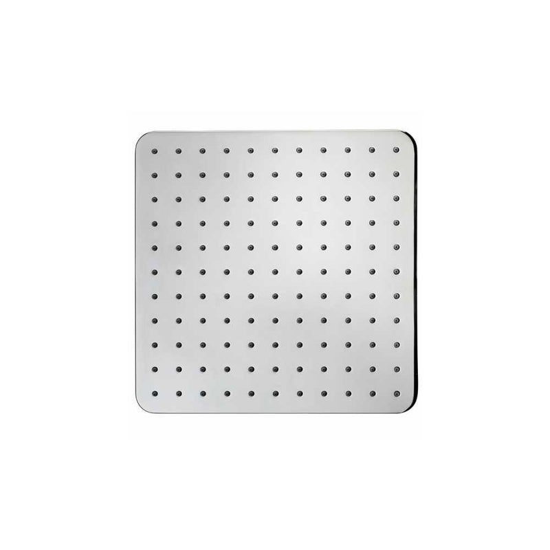 Soffione doccia cm 28x28 quadrato in ottone cromato Bossini Cosmo a un getto con kit duplex doccia Cube by CeramicStore | Lo specialista del tuo bagno