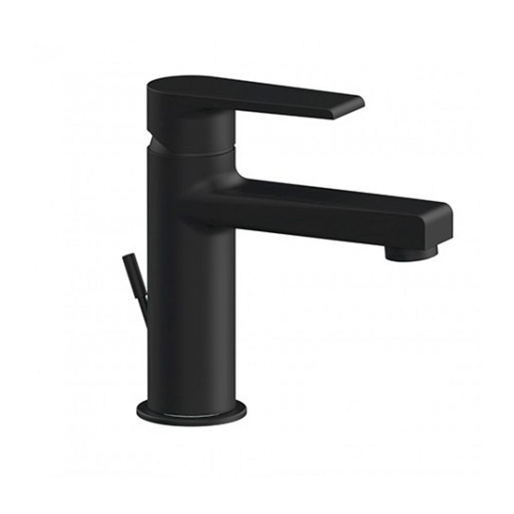 Miscelatore lavabo Rubinetterie Mariani linea Artic Nero Opaco con scarico by CeramicStore | Lo specialista del tuo bagno