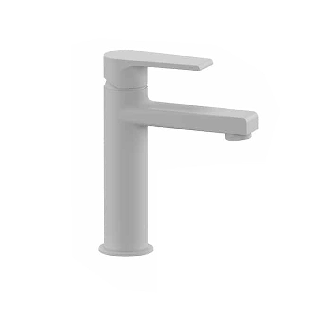 Miscelatore medio lavabo Rubinetterie Mariani linea Artic Bianco opaco con scarico by CeramicStore | Lo specialista del tuo bagno