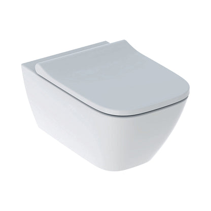 Vaso sospeso senza brida con sedile tradizionale modello Smyle Geberit cm 54x35
