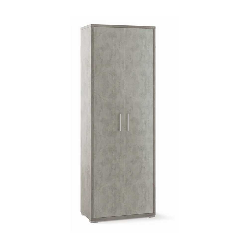 Mobile a due Ante con 4 ripiani di cui 2 regolabili finitura Struttura Cemento / Finitura Cemento by Sarmog by CeramicStore | Lo specialista del tuo bagno