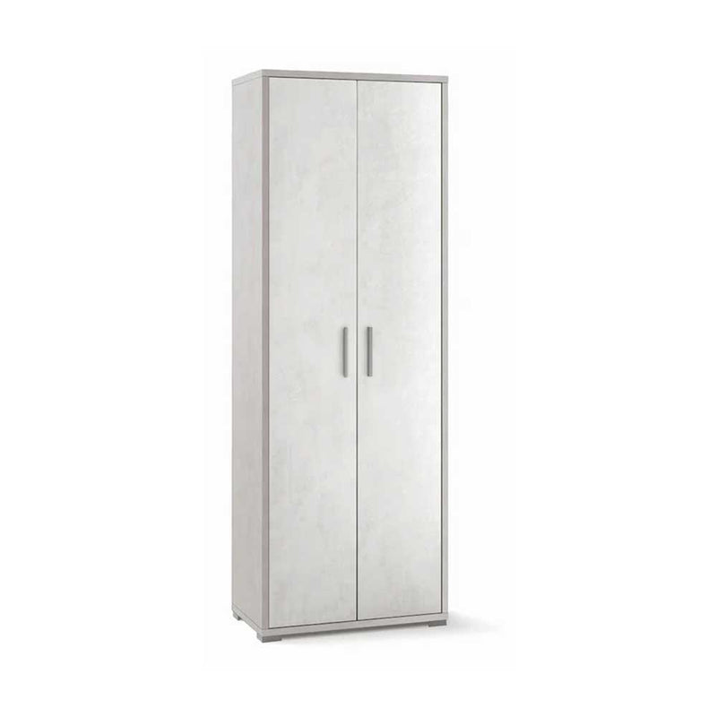 Mobile a due Ante con 4 ripiani di cui 2 regolabili finitura Struttura Ossido Bianco / Finitura Ossido Bianco by Sarmog by CeramicStore | Lo specialista del tuo bagno
