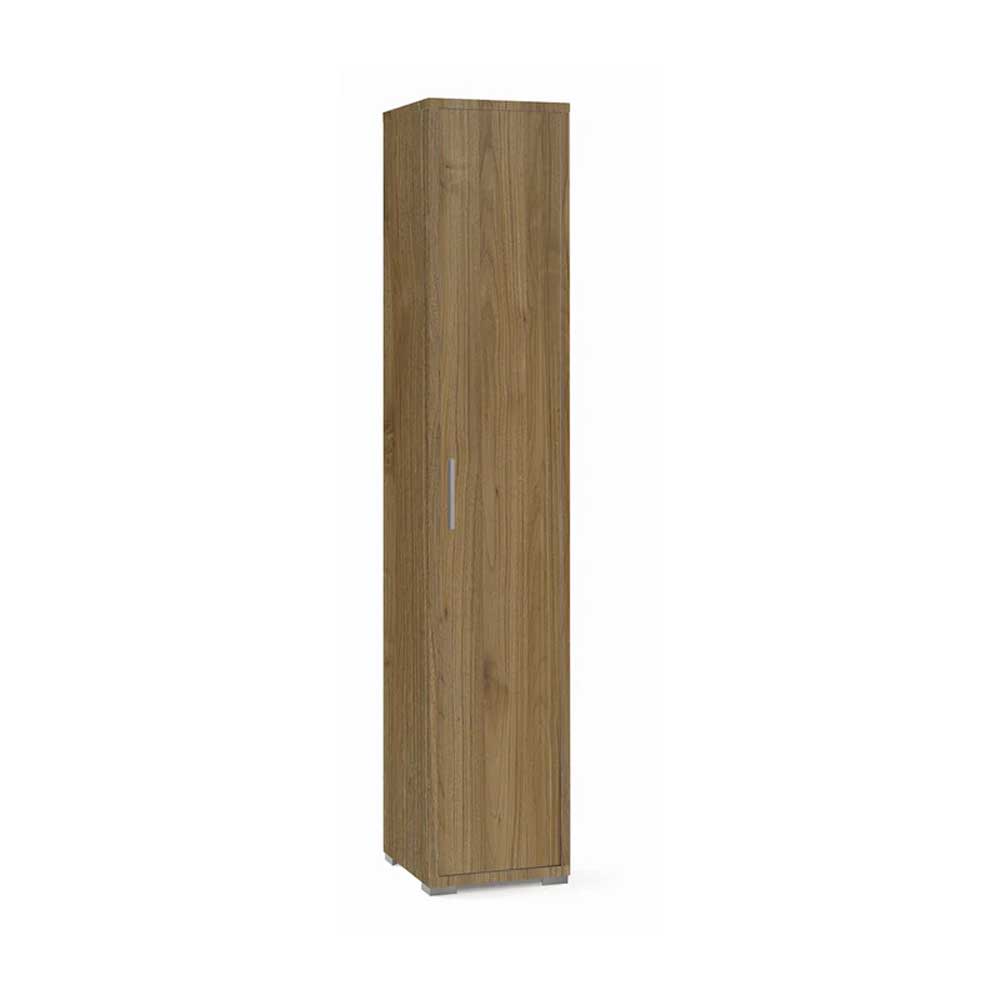 Colonna Libreria ad un Anta con 4 ripiani di cui 2 regolabili finitura Struttura Noce Stelvio / Finitura Noce Stelvio by Sarmog by CeramicStore | Lo specialista del tuo bagno