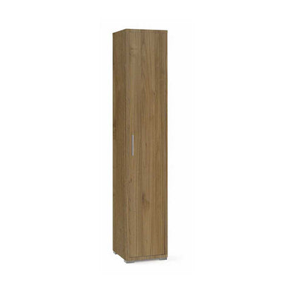 Colonna Libreria ad un Anta con 4 ripiani di cui 2 regolabili finitura Struttura Noce Stelvio / Finitura Noce Stelvio by Sarmog by CeramicStore | Lo specialista del tuo bagno
