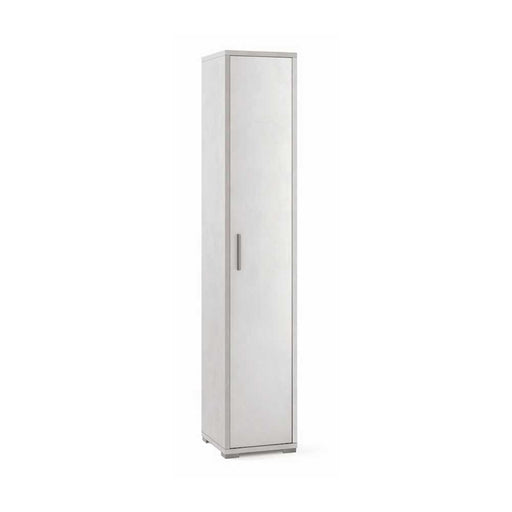 Colonna Libreria ad un Anta con 4 ripiani di cui 2 regolabili finitura Struttura Ossido Bianco / Finitura Ossido Bianco by Sarmog by CeramicStore | Lo specialista del tuo bagno
