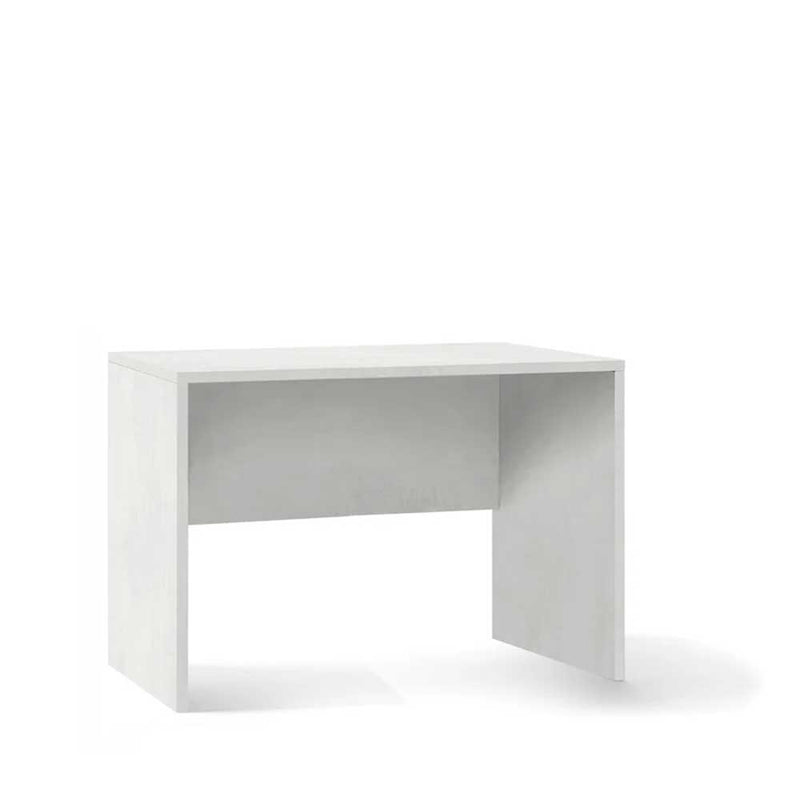 Scrivania da ufficio con piano superficiale antigraffio ad alta densità da 120 cm finitura Ossido Bianco by Sarmog by CeramicStore | Lo specialista del tuo bagno