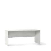 Scrivania da ufficio con piano superficiale antigraffio ad alta densità da 180 cm finitura Ossido Bianco by Sarmog by CeramicStore | Lo specialista del tuo bagno