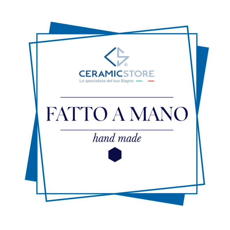 Cassettiera da camera a quattro cassetti finitura Struttura Noce Stelvio / Finitura Frontale Ossido Nero by Sarmog by CeramicStore | Lo specialista del tuo bagno