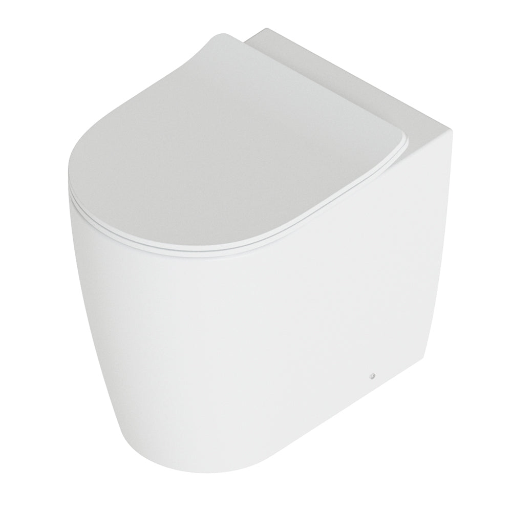 WC senza Brida Filo muro Falerii  Foglia Medium con sedile softclose