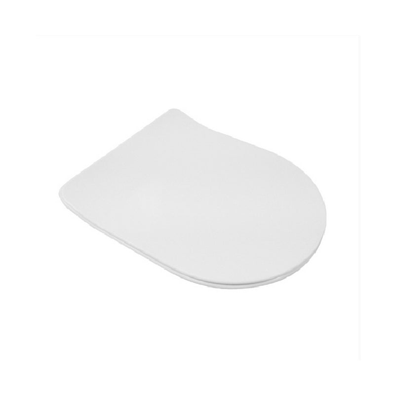 Sedile slim per collezione Tiara di Limpha sanitary chiusura Softclose - Bianco lucido