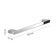 Portasalviette a parete Gedy serie Lounge 45 cm - Cromato by CeramicStore | Lo specialista del tuo bagno