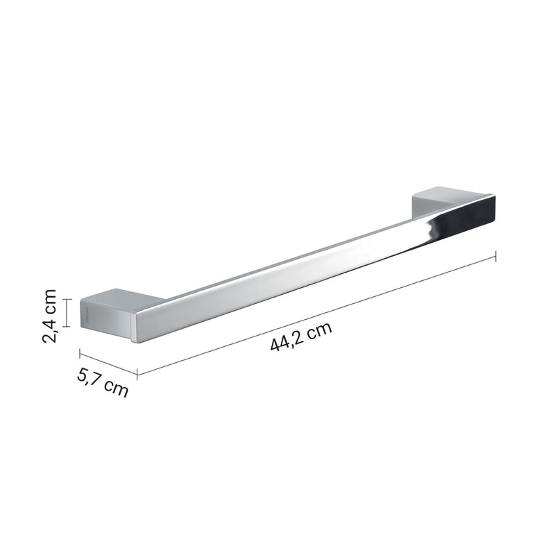 Portasalviette a parete Gedy serie Lounge 45 cm - Cromato by CeramicStore | Lo specialista del tuo bagno