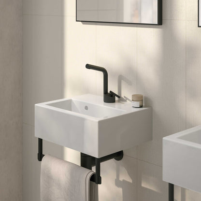 Lavabo Sospeso Ceramica Globo Classic 40x32 SCR40.BI by CeramicStore | Lo specialista del tuo bagno