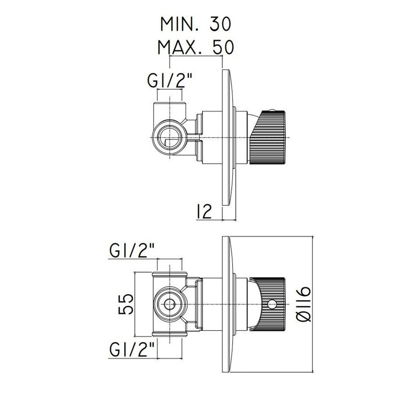 Set di miscelatori lavabo alto-bidet-doccia Paffoni Jo Cromato by CeramicStore | Lo specialista del tuo bagno