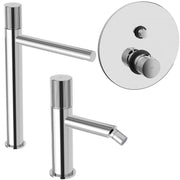 Set di miscelatori lavabo alto-bidet-doccia con deviatore Paffoni Jo Cromato by CeramicStore | Lo specialista del tuo bagno