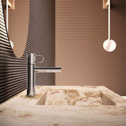 Set di miscelatori lavabo e bidet con scarico click clack Paffoni Jocker cromato by CeramicStore | Lo specialista del tuo bagno