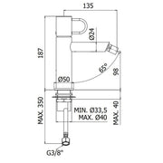 Set di miscelatori lavabo alto, bidet e doccia Paffoni Jocker cromato by CeramicStore | Lo specialista del tuo bagno
