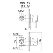 Set di miscelatori lavabo alto, bidet e doccia Paffoni Jocker cromato by CeramicStore | Lo specialista del tuo bagno
