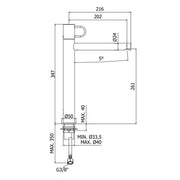 Set di miscelatori lavabo alto, bidet e doccia con deviatore Paffoni Jocker cromato by CeramicStore | Lo specialista del tuo bagno