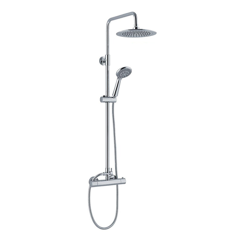 Colonna doccia C15 regolabile con deviatore MX1E e soffione 25cm by CeramicStore | Lo specialista del tuo bagno