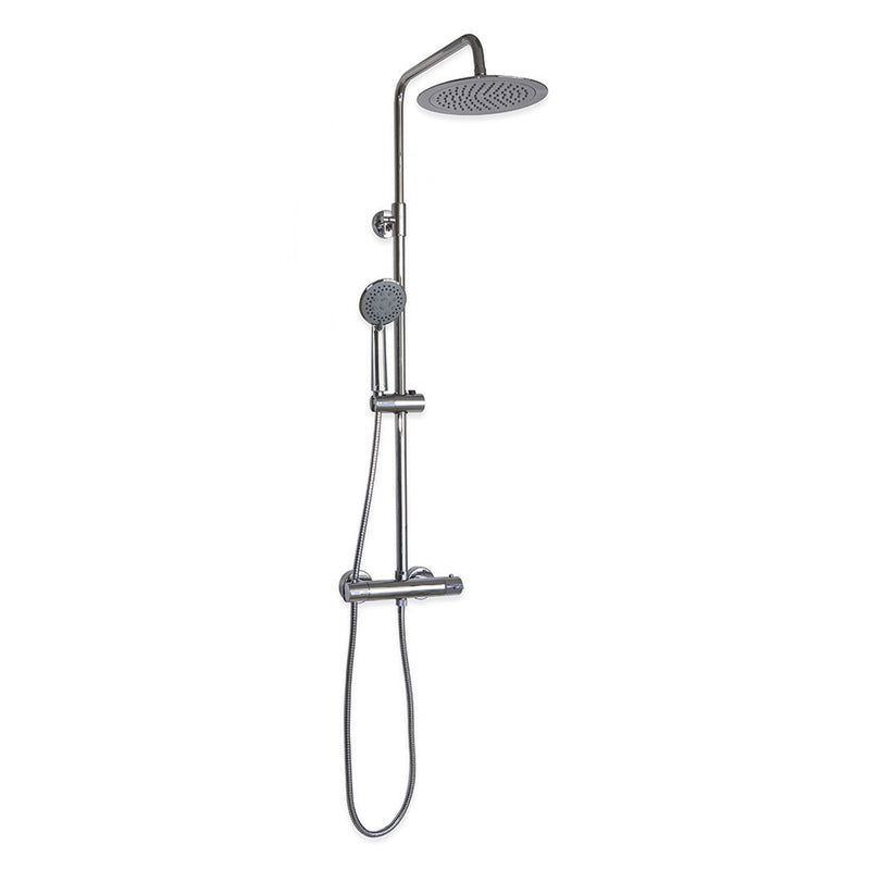 Colonna doccia C15 regolabile con termostatico TM3A e soffione 25cm by CeramicStore | Lo specialista del tuo bagno