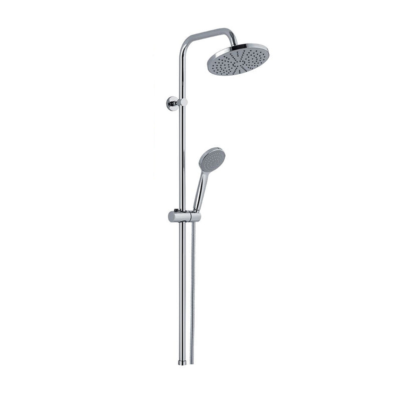Colonna doccia C14 supporto scorrevole con attacco 3/4F e soffione 20cm by CeramicStore | Lo specialista del tuo bagno