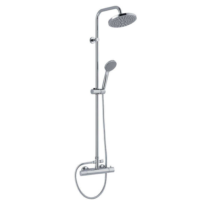 Colonna doccia C14 con termostatico TM1B e soffione 20cm by CeramicStore | Lo specialista del tuo bagno
