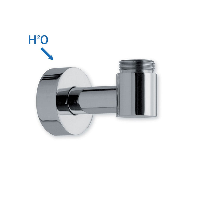 Supporto inferiore con presa acqua per colonna esterno doccia bronzo by CeramicStore | Lo specialista del tuo bagno