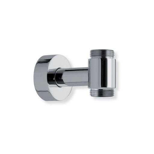 Supporto inferiore con attacco flessibile per colonna doccia esterno cromo by CeramicStore | Lo specialista del tuo bagno